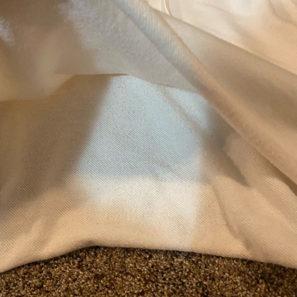 CREAM ARDENE CROP HOODIE - Picture 6 of 8